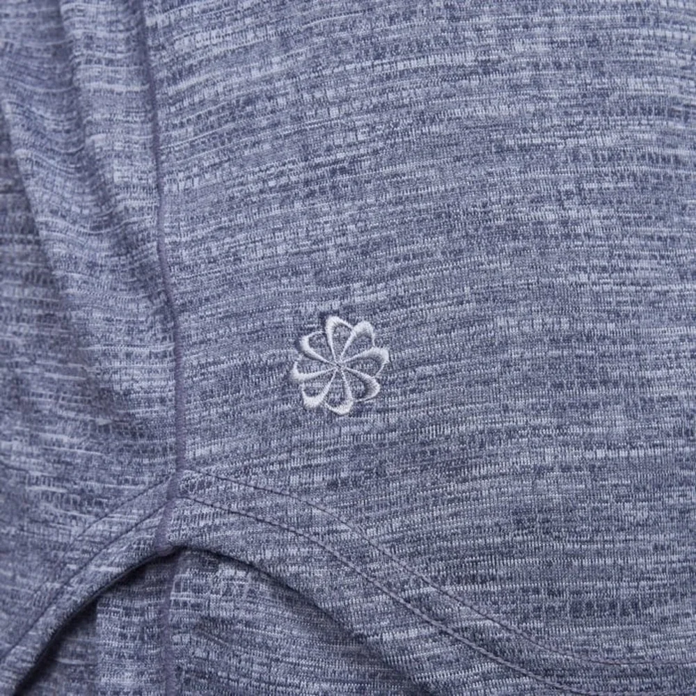 Nike Yoga® (Men's SMALL) Dri-FIT™ Crew Top in Thunder Blue/Heather - $85